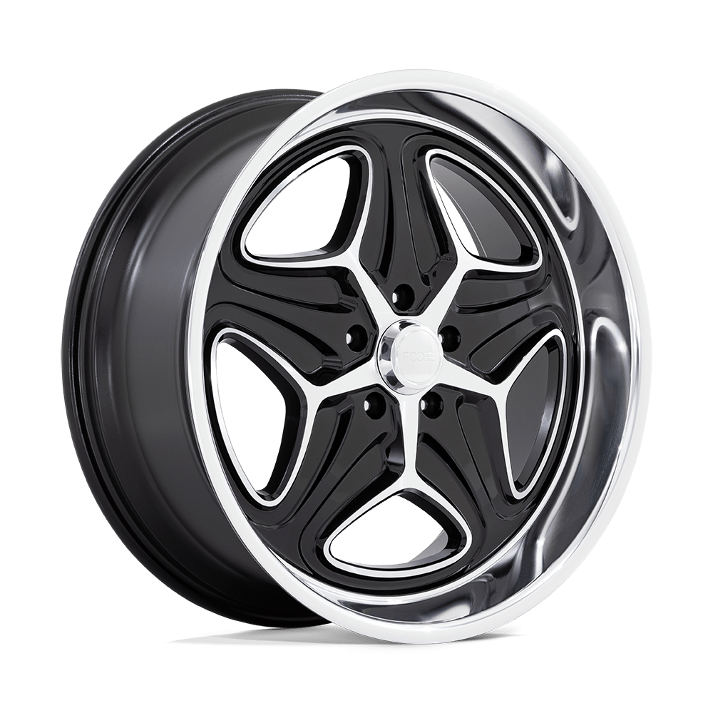Foose Merlot - Gloss Black Machined